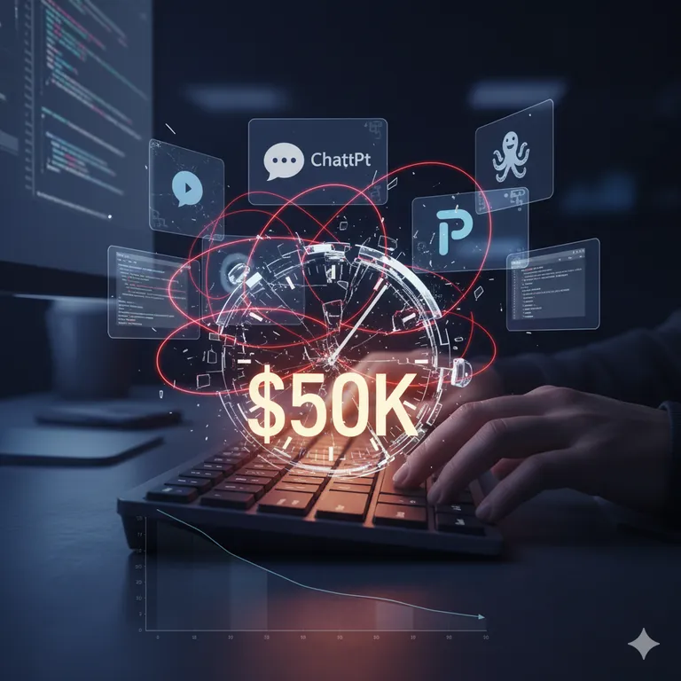 The Hidden $50K Cost: How Context Switching is Killing Your Vibe Coding Productivity
